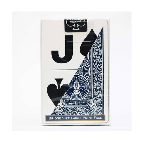 Bicycle Large Print Playing Cards – Blue Back