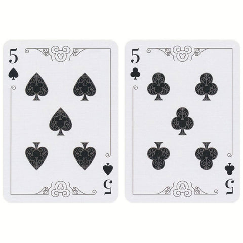 Bicycle Disney Mickey Mouse Black & Gold Playing Cards Deck Poker Size USA