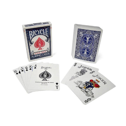 Bicycle Rider 808 Retro Box Standard Index Playing Cards Magic Tricks Blue