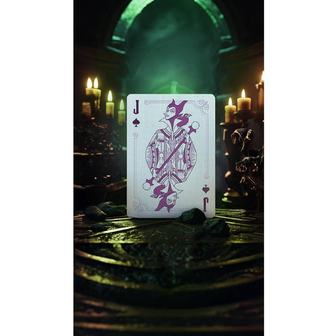 Bicycle Disney Villains Playing Cards Green Deck Poker Size Made In USA