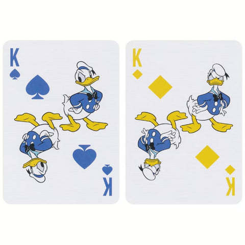 Bicycle Donald Duck Playing Cards Deck Disney Original Poker Size Blue