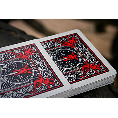 Bicycle Tragic Royalty Playing Cards Deck Glow In Dark Under Black Light