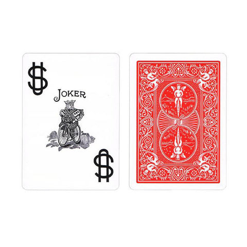 Bicycle Prestige Jumbo Poker Cards (Red)