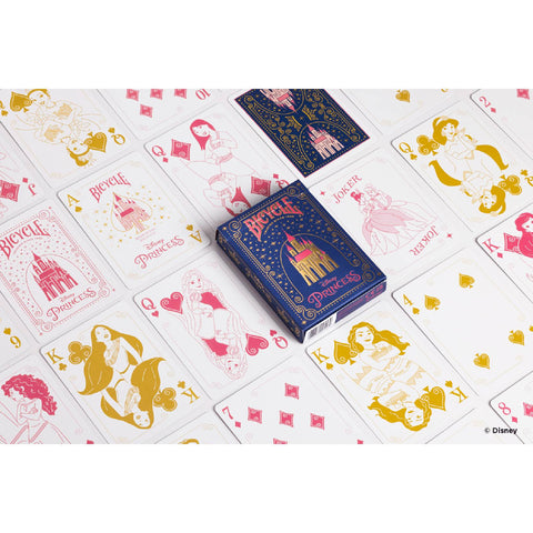 Bicycle Disney Princess Navy Playing Cards Deck Poker Size Made In USA
