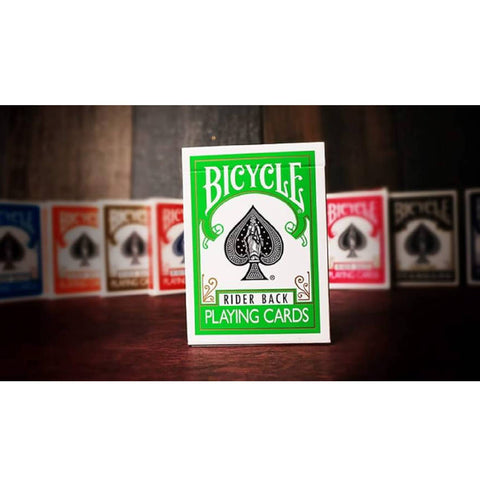 Bicycle Green Playing Cards Deck Rider Back Magic Tricks Poker  USpcc