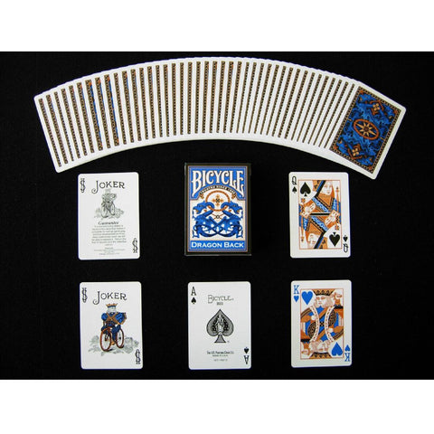 Bicycle Dragon Back Cards (Old Edition Blue)