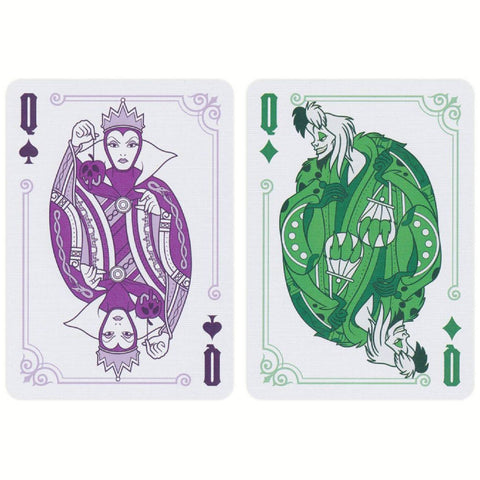 Bicycle Disney Villains Playing Cards Purple Deck Poker Size Made In USA