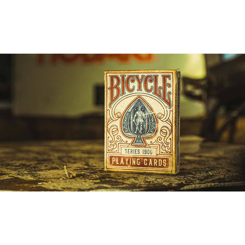 1900 Series Playing Cards Red Bicycle Marked Deck Magic Tricks