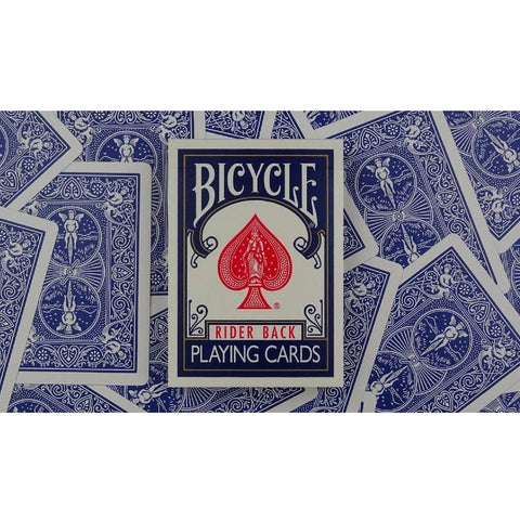Bicycle Rider 808 Retro Box Standard Index Playing Cards Magic Tricks Blue