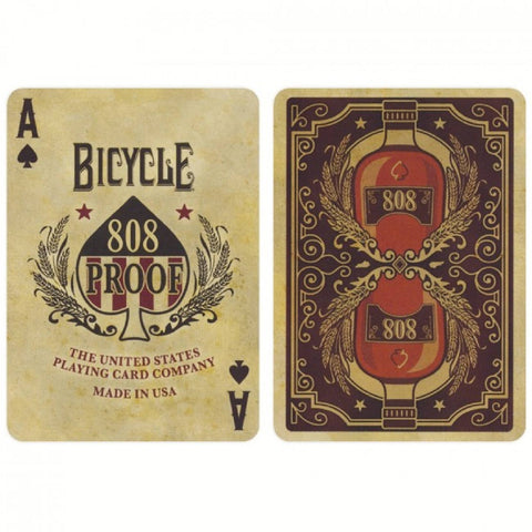 Bicycle Bourbon 808 Proof Playing Cards Deck Kentucky Whiskey Made In USA