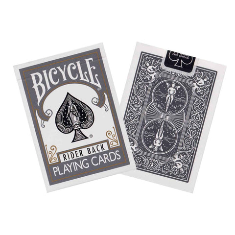 2 Bicycle Rider Back Playing Cards Decks 1 Brown 1 Grey Deck Poker USpc