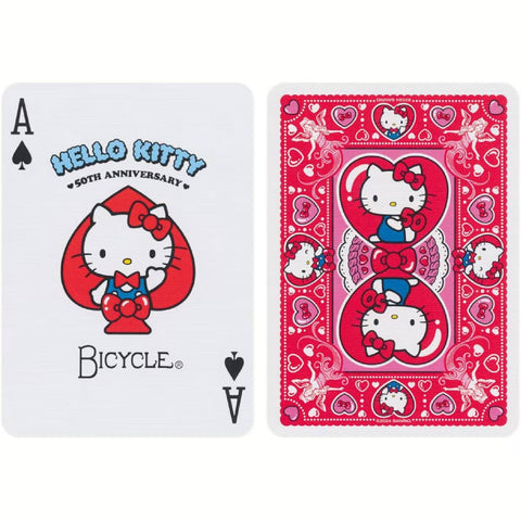 Bicycle Hello Kitty 50th Anniversary Playing Cards Deck