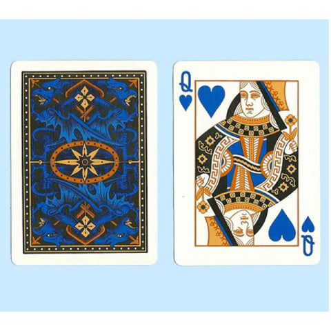 Bicycle Dragon Back Cards (Old Edition Blue)