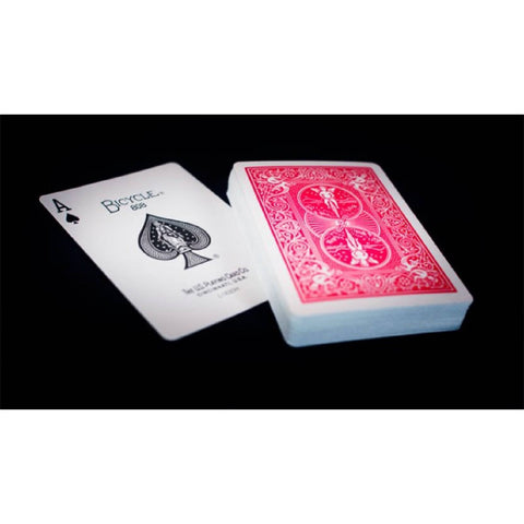 Bicycle Ride Back 808 Retro Box Standard Index Playing Cards (Red)