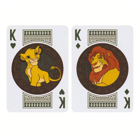 Bicycle Disney Lion King Inspired Playing Cards Deck Gold Foil Back