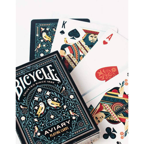 Aviary Bicycle Playing Cards Deck Magic Tricks Poker Games Made In USA