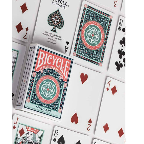 Bicycle Muralis Playing Cards Deck Air Cushion Finish Standard Index USA