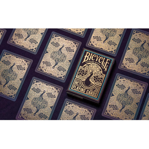 Bicycle Peacock Purple No 20 Playing Cards Deck Cold Foil USpcc