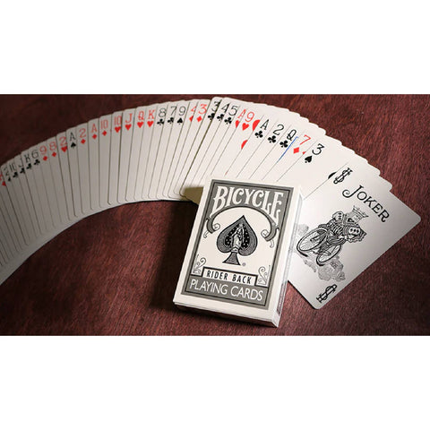 2 Bicycle Rider Back Playing Cards Decks 1 Brown 1 Grey Deck Poker USpc