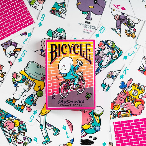 Bicycle Brosminds Four Gangs Playing Cards Deck Magic Tricks Poker