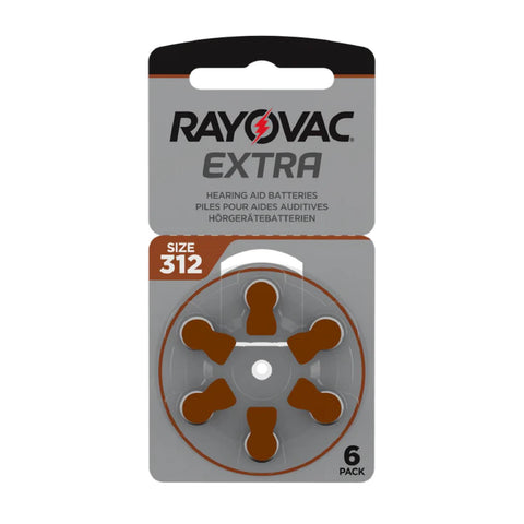 84x Rayovac Extra Advanced Size 312 Mf PR41 Batteries 1.45V Zinc Air