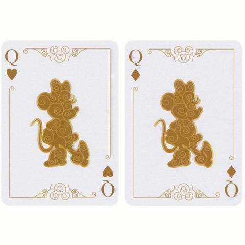Bicycle Disney Mickey Mouse Black & Gold Playing Cards Deck Poker Size USA