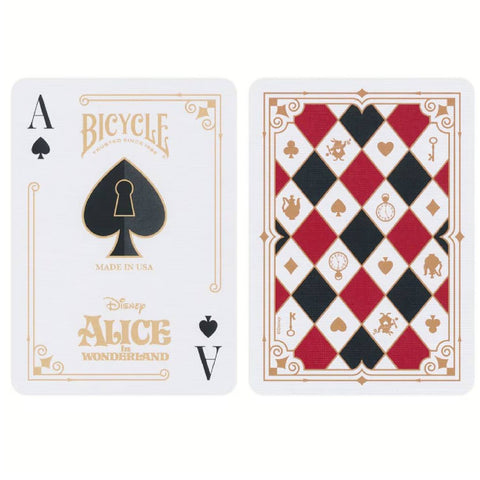 Bicycle Disney Alice In Wonderland Inspired Playing Cards Deck