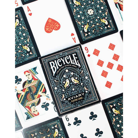 Aviary Bicycle Playing Cards Deck Magic Tricks Poker Games Made In USA