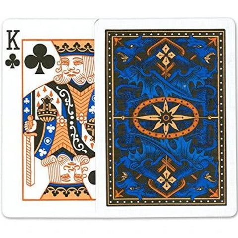 Bicycle Dragon Back Cards (Old Edition Blue)