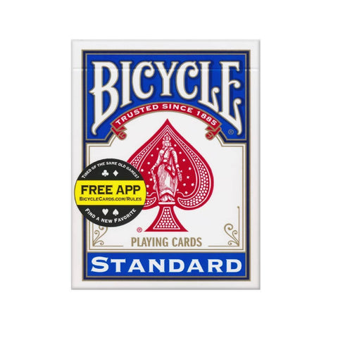 Bicycle Double Back No Face Cards Deck One Side Red Blue Magic Tricks USpcc