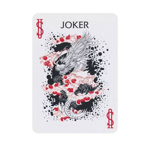 Bicycle Dragon Red Playing Cards Deck Original Poker Size Quality