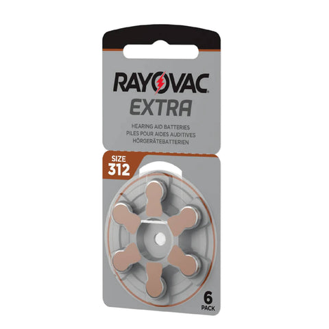 84x Rayovac Extra Advanced Size 312 Mf PR41 Batteries 1.45V Zinc Air