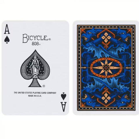 Bicycle Dragon Back Cards (Old Edition Blue)