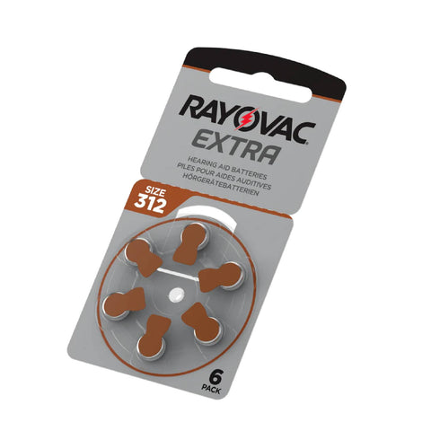 84x Rayovac Extra Advanced Size 312 Mf PR41 Batteries 1.45V Zinc Air