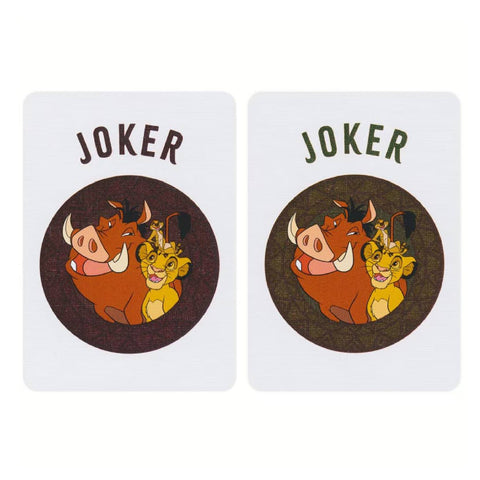 Bicycle Disney Lion King Inspired Playing Cards Deck Gold Foil Back