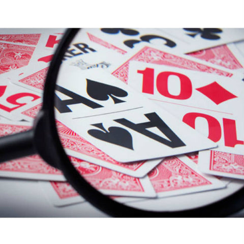 Bicycle Large Print Bridge Size Playing Cards Deck Super Jumbo Red USPCC