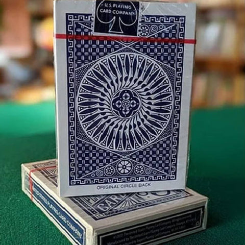 Bicycle Tally-Ho Circle Playing cards deck (Blue)
