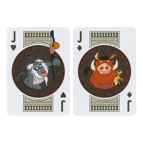Bicycle Disney Lion King Inspired Playing Cards Deck Gold Foil Back