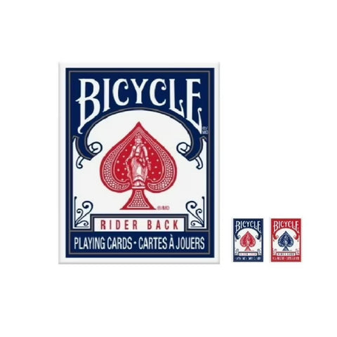 Bicycle Rider Back Mini Standard Index Poker Playing Cards Magic Tricks Blue