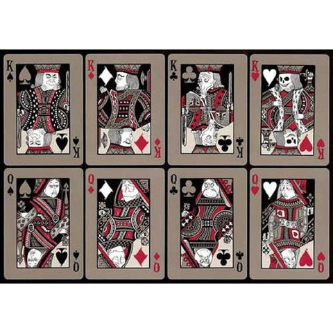 Bicycle Tragic Royalty Playing Cards Deck Glow In Dark Under Black Light