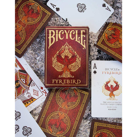 Fyrebird Bicycle Playing Cards Deck Magic Tricks Poker Games Made In USA