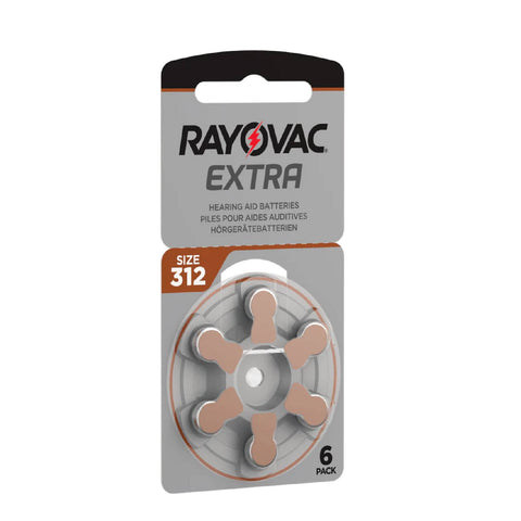 84x Rayovac Extra Advanced Size 312 Mf PR41 Batteries 1.45V Zinc Air