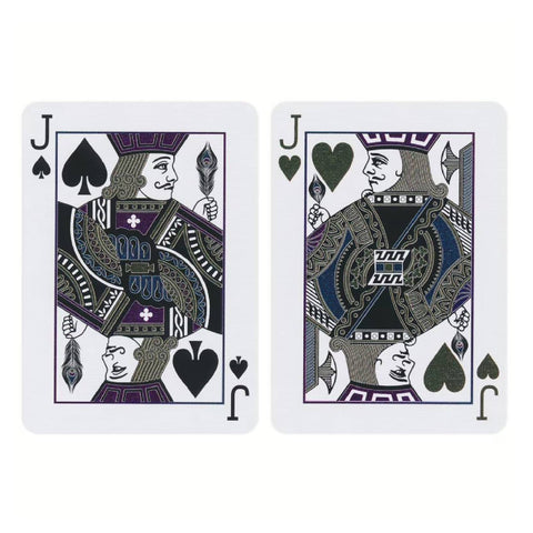Bicycle Peacock Purple No 20 Playing Cards Deck Cold Foil USpcc