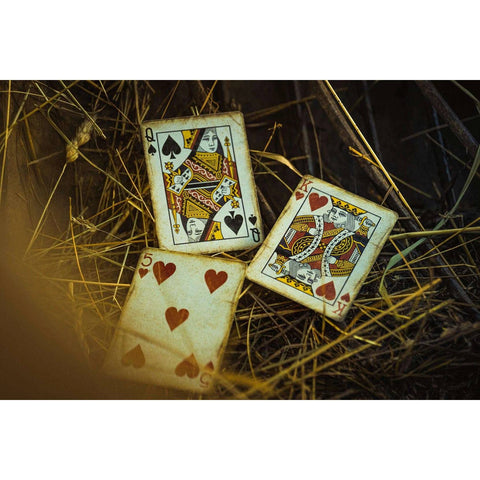 1900 Series Playing Cards Red Bicycle Marked Deck Magic Tricks