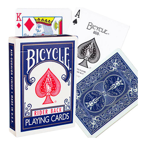 Bicycle Rider 808 Retro Box Standard Index Playing Cards Magic Tricks Blue