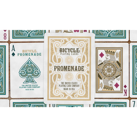 Bicycle Promenade Playing Cards: Elegant Vintage Deck + Gaff Card