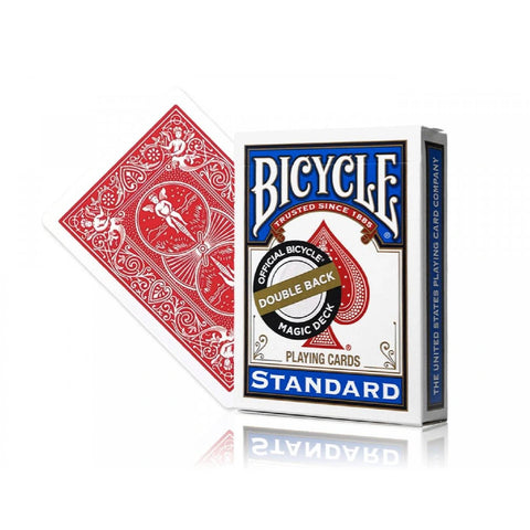 Bicycle Double Back No Face Cards Deck One Side Red Blue Magic Tricks USpcc