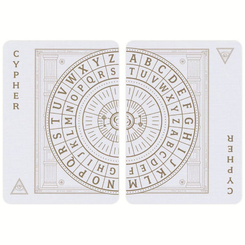 Bicycle Cypher Playing Cards Deck Poker Size Air-Cushion Finish USpcc