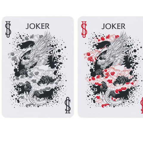 Bicycle Gold Dragon Playing Cards Deck Poker Size Custom Back Design