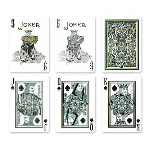 Bicycle Promenade Playing Cards: Elegant Vintage Deck + Gaff Card